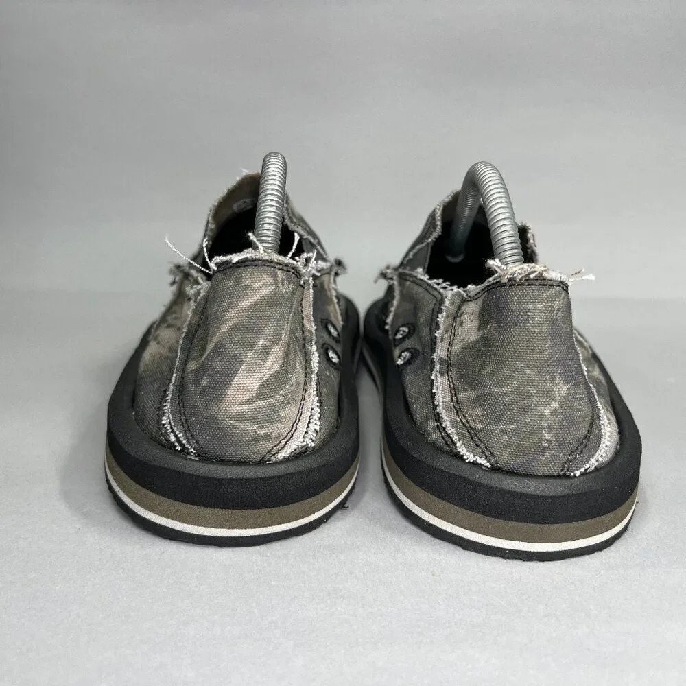 Sanuk Men's Size 8 Vagabond Soft Top Tie Dye Slip On‎ Loafers